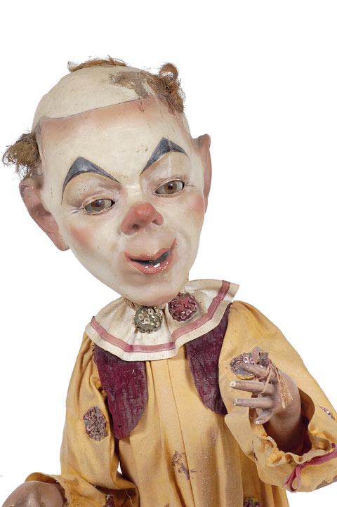 Les marionnettes du ventriloque Jacques Courtois