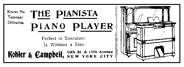 Kohler & Campbell Pianista